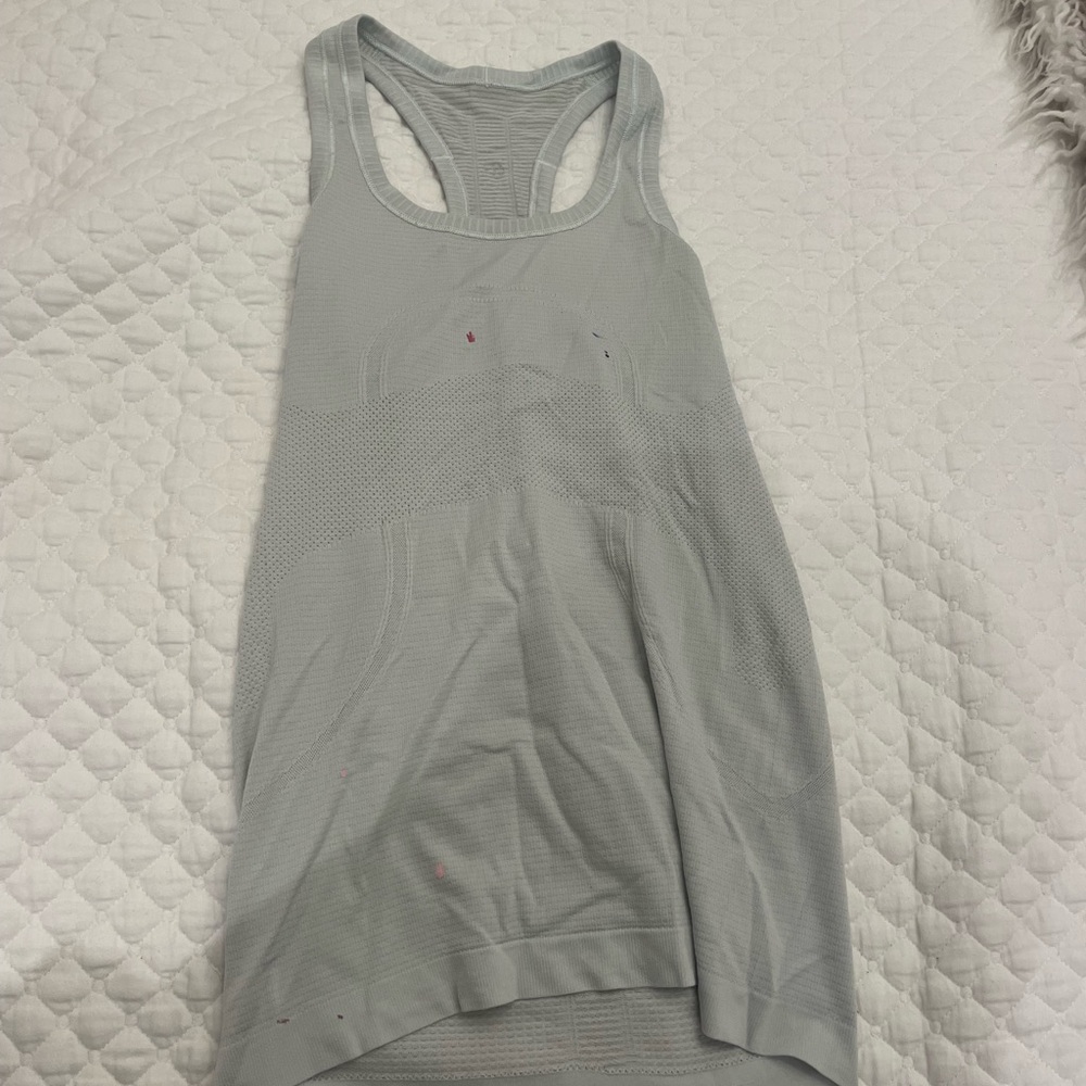 Light blue Lululmeon tank top